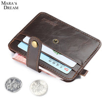 Load image into Gallery viewer, Mara's Dream Money Cluth Men Coin Purse High Quality PU Leather Hasp Womens Coin Purse Gift Wallets Purse Female