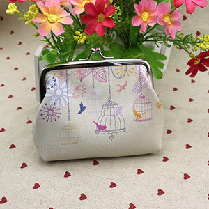 Mara's Dream Excellent Quality Women Coin Change Purse Elephant Printing Lady Purse Leather Coin Wallet Female Money Bag Wallet