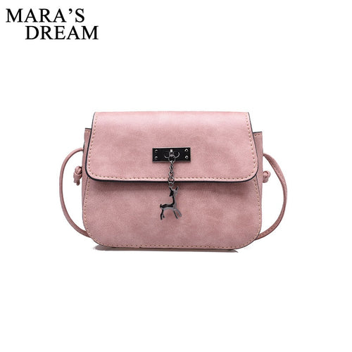 Mara's Dream Shell Women Messenger Bags High Quality Cross Body Bag PU Leather Mini Female Shoulder Bag Handbags Bolsas Feminina