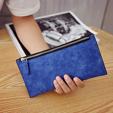 Load image into Gallery viewer, Mara's Dream 2018 Women Wallets New Long Style Solid Color Zipper Candy Color Female wallet card holder coin purse Holders