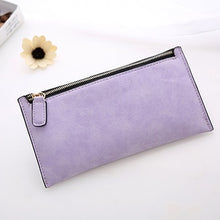 Load image into Gallery viewer, Mara's Dream 2018 Women Wallets New Long Style Solid Color Zipper Candy Color Female wallet card holder coin purse Holders