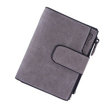 Load image into Gallery viewer, Mara's Dream 2018 Fashion Women Wallet Zipper PU Leather Solid Color Coin Card Holder Photo Holders Women Purse Wallet