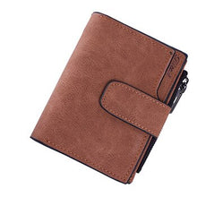 Load image into Gallery viewer, Mara's Dream 2018 Fashion Women Wallet Zipper PU Leather Solid Color Coin Card Holder Photo Holders Women Purse Wallet