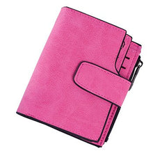 Load image into Gallery viewer, Mara's Dream 2018 Fashion Women Wallet Zipper PU Leather Solid Color Coin Card Holder Photo Holders Women Purse Wallet
