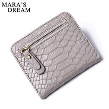Load image into Gallery viewer, Mara's Dream Wallet Female 2018 New Lady Short Women Wallets Mini Money Purses Fold PU Leather Bag Female Coin Purse Card Holder