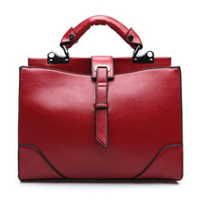 Load image into Gallery viewer, Mara's Dream Oil Leather Bag Ladies Handbags Women Leather Handbag Designer Handbag Hhigh Quality Woman Bag Women Famous sac