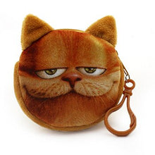 Load image into Gallery viewer, Mara's Dream 2018 Coin Wallet Oval Zipper Coin Wallets 3D Animal Printing Children Money Bag Women Plush Coin Purses