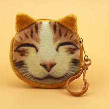 Load image into Gallery viewer, Mara's Dream 2018 Coin Wallet Oval Zipper Coin Wallets 3D Animal Printing Children Money Bag Women Plush Coin Purses