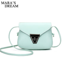 Load image into Gallery viewer, Mara's Dream 2019 Fashion Women Small Crossbody Bags PU Leather Candy Color Small Flap Shoulder Bags for Girls Messenger Bag