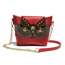 Load image into Gallery viewer, Mara&#39;s Dream 2019 Brand Women Shoulder Bag Soft PU Leather Crossbody Bag Cartoon Owl Chain Messenger Bag Ladies Small Handbags