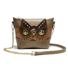 Load image into Gallery viewer, Mara's Dream 2019 Brand Women Shoulder Bag Soft PU Leather Crossbody Bag Cartoon Owl Chain Messenger Bag Ladies Small Handbags