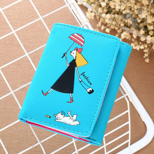 Load image into Gallery viewer, Mara&#39;sDream Women Wallets Short Hasp Printed Cartoon Coin Pocket Letter Hasp Small Purse Ladies Famous Brand Fashion Mini Bags
