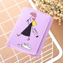 Load image into Gallery viewer, Mara'sDream Women Wallets Short Hasp Printed Cartoon Coin Pocket Letter Hasp Small Purse Ladies Famous Brand Fashion Mini Bags